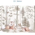 Papel-de-Parede-Infantil-Cervo-na-Floresta-Bege---Mural-5