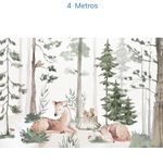 Papel-de-Parede-Infantil-Cervo-na-Floresta-Verde---Mural-6