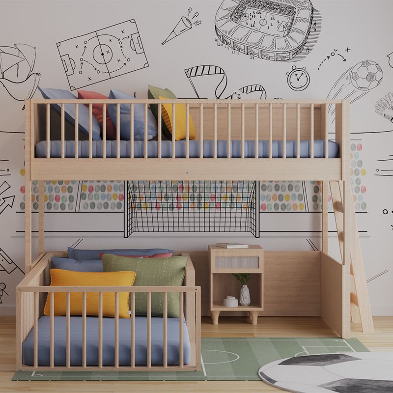 Beliche-Infantil-Montessoriana-Com-Cama-de-Solteiro-Fazenda---Carvalho-2