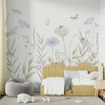 Papel-de-Parede-Infantil-Jardim-Do-Outono-Lilas---Mural-1