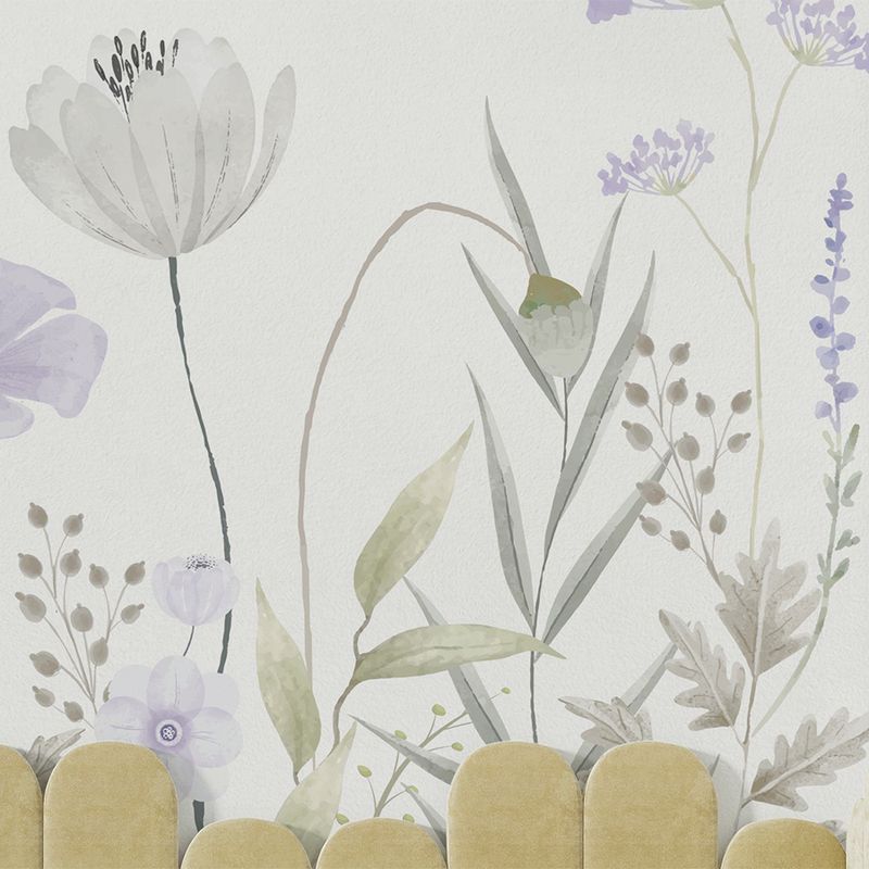 Papel-de-Parede-Infantil-Jardim-Do-Outono-Lilas---Mural-2