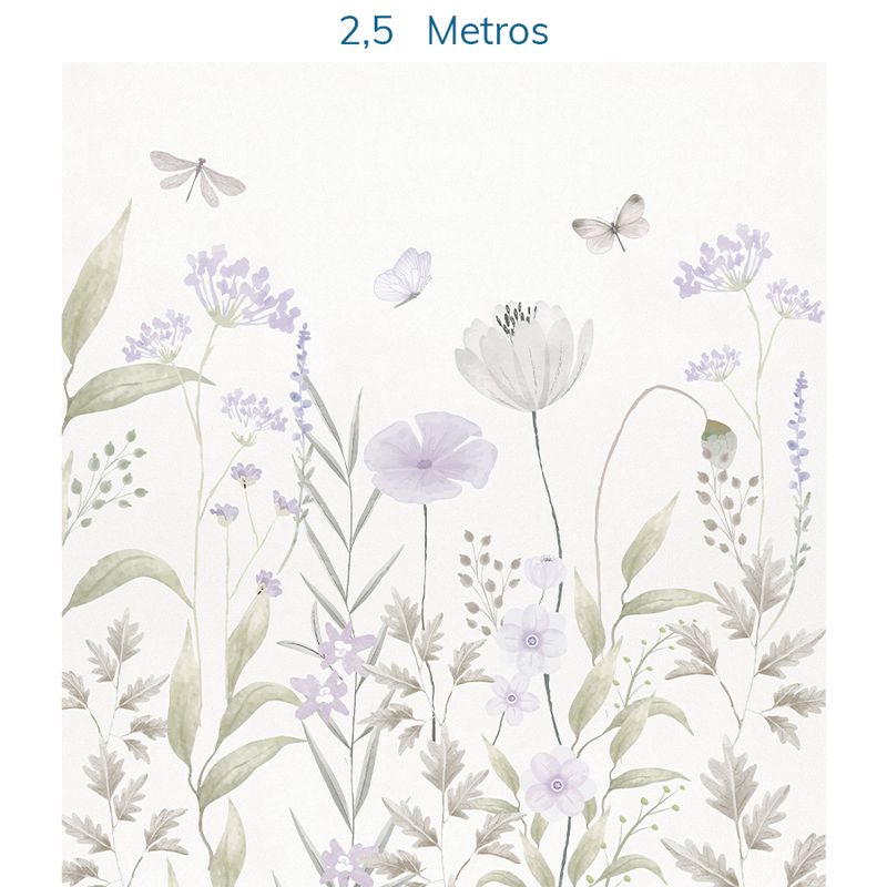 Papel-de-Parede-Infantil-Jardim-Do-Outono-Lilas---Mural-3