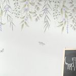 Papel-de-Parede-Infantil-Jardim-Suspenso-do-Outono-Lilas---Mural-2