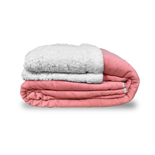 Cobertor Soft - Rosa Chá