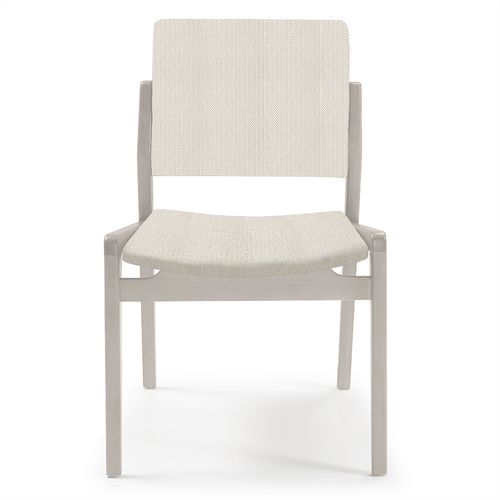 Cadeira Para Mesa de Jantar Nice Off White - Cru Texturizado