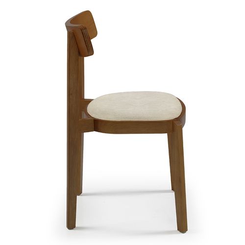 Cadeira Para Mesa de Jantar Petit Nogueira - Cru