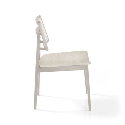 Cadeira Para Mesa de Jantar Paris Palha Natural Off White - Cru Texturizado
