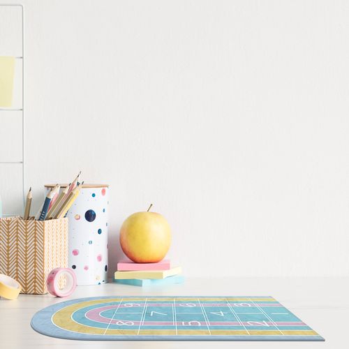 Tapete Infantil Amarelinha Colorida Playmat