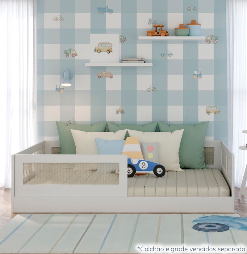 Cama-Montessoriana-Casal-Haus-Com-Palha---Branco-3