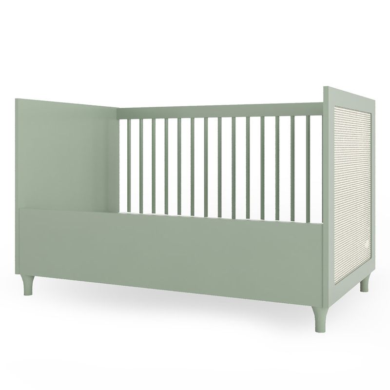 Grade-Frontal-de-Transformacao-Para-Mini-Cama-Haus-Nature-Com-Palha---Verde-Jardim-