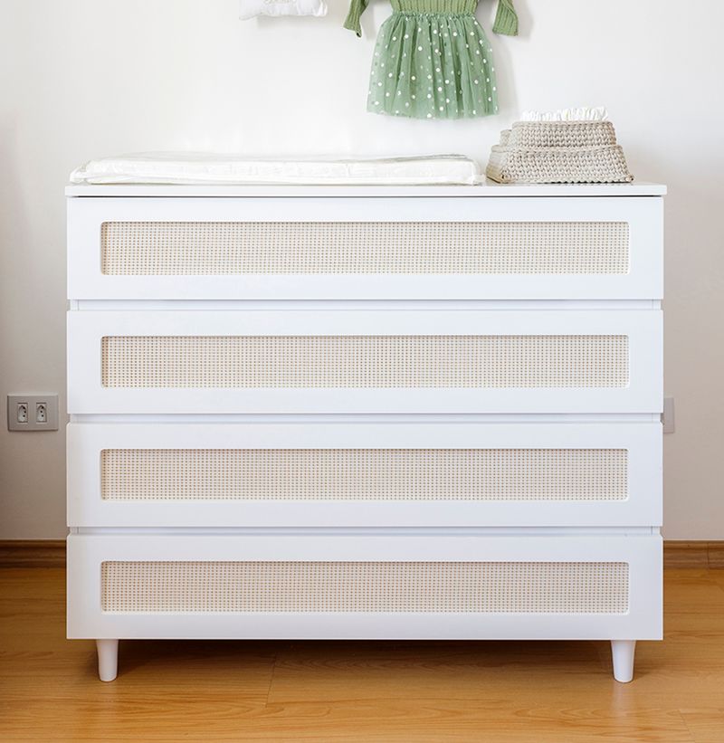 Comoda-de-Bebe-Haus-Nature-Com-Palha-e-4-Gavetas-Branca-110cm-1