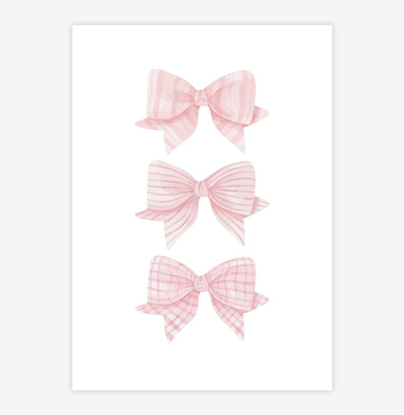 Quadro-Infantil-Lacos-e-Rosas---Vertical-1
