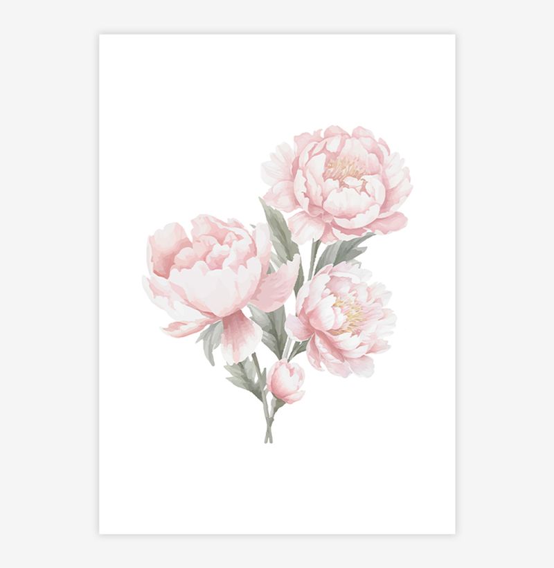 Quadro-Infantil-Rosas-Rosa---Vertical-1