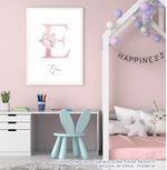 Quadro-Infantil-Inicial-Rosas---Vertical-2