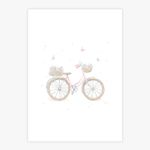 Quadro-Infantil-Jardim-Bicicleta-Rosa---Vertical-1