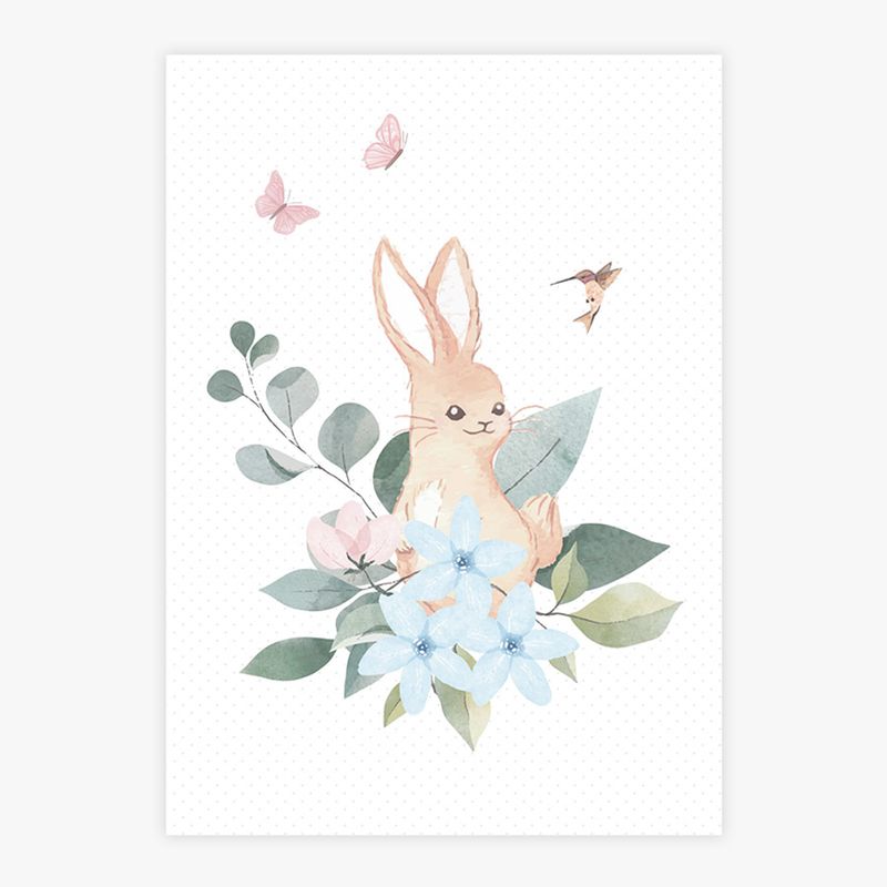Quadro-Infantil-Coelho-Jardim-da-Mali---Vertical-1
