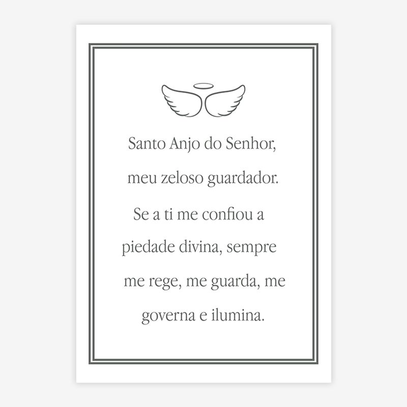 Quadro-Infantil-Oracao-Santo-Anjo-Moderno-Cinza---Vertical-1