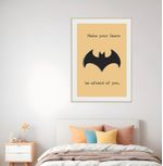 Quadro-Infantil-Batman-Amarelo---Vertical-2