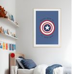 Quadro-Infantil-Capitao-America-Azul---Vertical-2