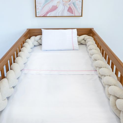 Trança 4M Para Berço e Cama - Linho