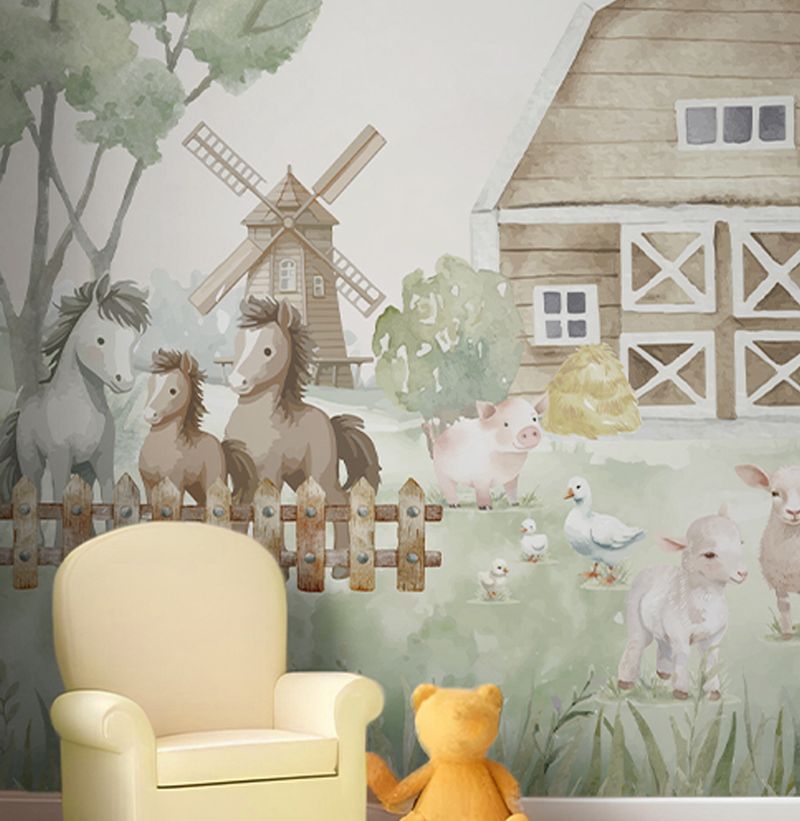 Papel-de-Parede-Infantil-Fazenda---Mural-2