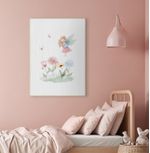Quadro-Infantil-Fada-com-Flores-Candy---Vertical-2