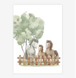 Quadro-Infantil-Fazenda-Cavalos---Vertical-1