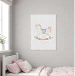 Quadro-Infantil-Cavalinho-de-Pau-Aquarela-Azul---Vertical-2