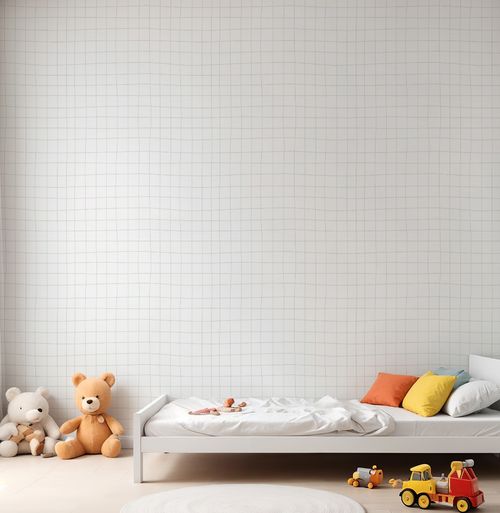 Papel de Parede Infantil Gride Verde