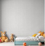 Papel-de-Parede-Infantil-Gride-Mini-Marrom-1