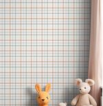 Papel-de-Parede-Infantil-Xadrez-3-Cores-Coral-2
