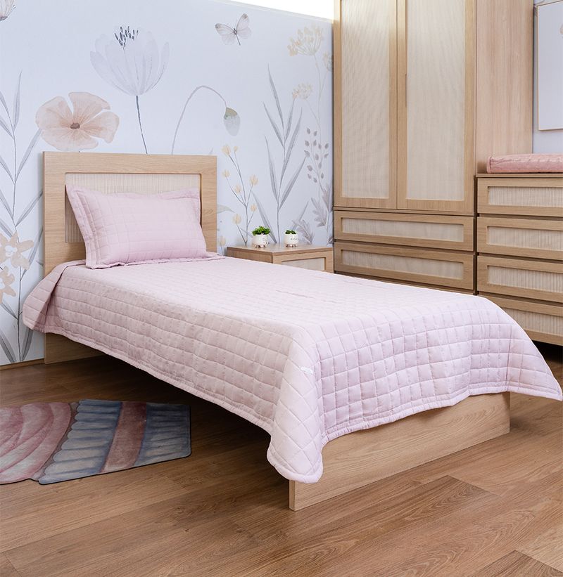 Kit-Colcha-Solteiro-Quadradinho-Chambre---Rosa-Nuvem-1