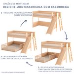 Beliche-Infantil-Montessoriana-Com-Cama-de-Casal-E-Escorregador-Fazenda---Carvalho-4