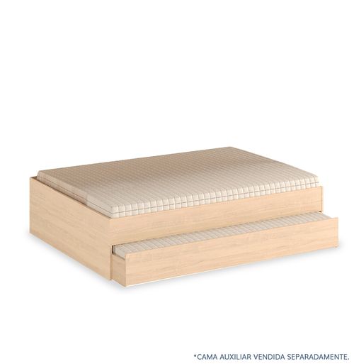 Cama Casal Turca Slim - Carvalho