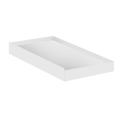 Cama Solteiro Auxiliar - Branco