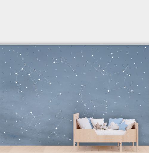 Papel de Parede Constelações - Mural 4m x 2,70m - Bota Fora