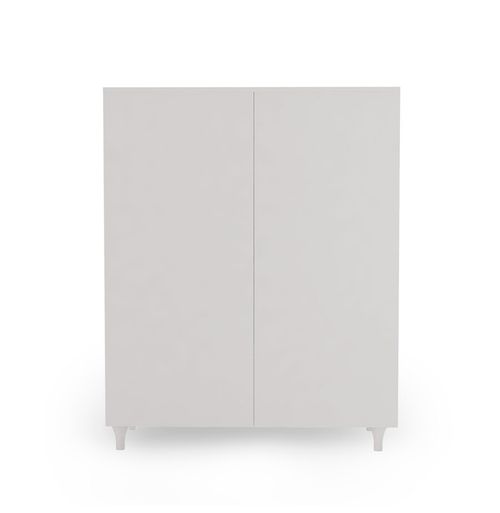 Roupeiro Haus Nature 2 Portas  - Branco