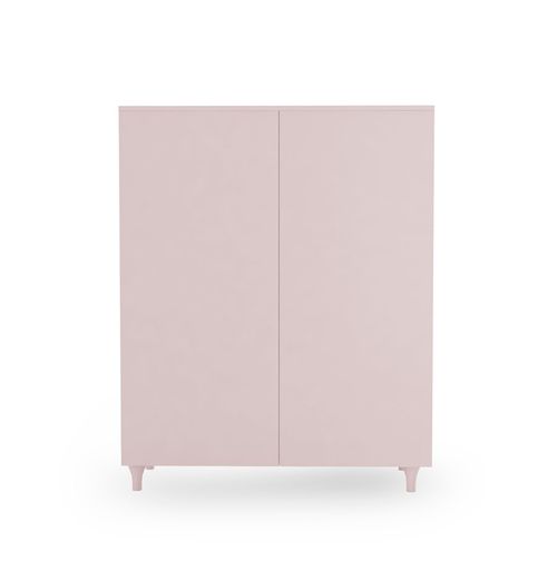 Roupeiro Haus Nature 2 Portas - Rosa