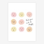 Quadro-Infantil-Feel-Free-and-Be-Happy-Rosa-1