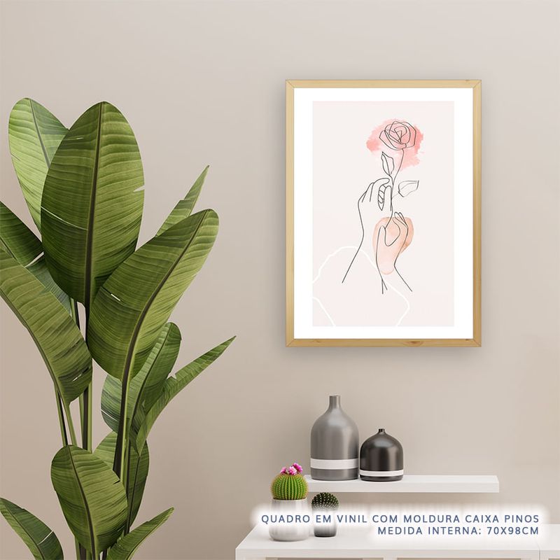 Quadro-Maos-com-Rosa-Minimalista-Aquarela-Rose-2