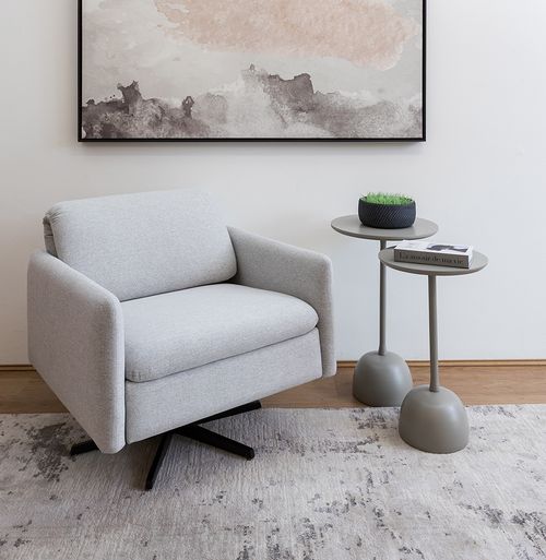 Conjunto de Mesa Lateral Órbita - Fendi