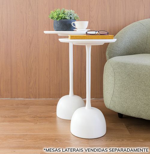 Mesa Lateral Órbita - Branco