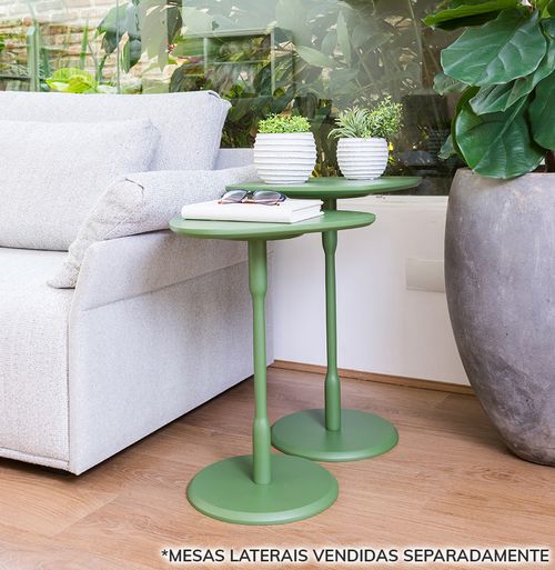 Mesa Lateral Vértice - Verde