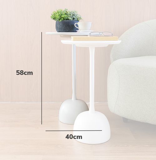 Mesa Lateral Órbita - Branco
